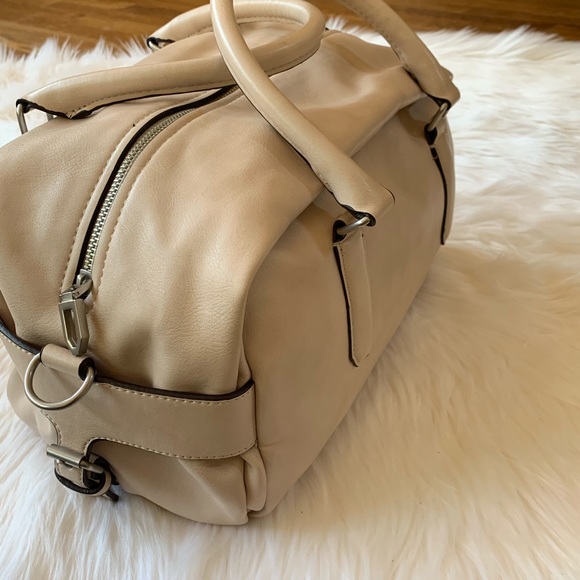 Zara Basic Leather Satchel - Picture 4 of 8